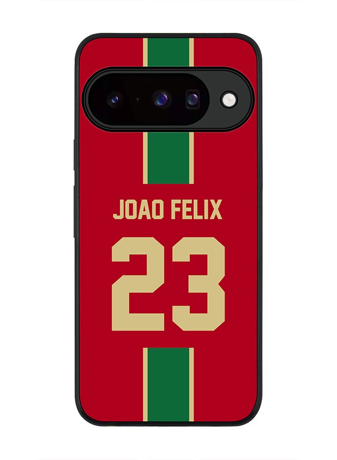 For Google Pixel 10 Case,Slim fit Camera Protection, Shockproof Thin Phone cover  - Football - Portugal - Joao Felix